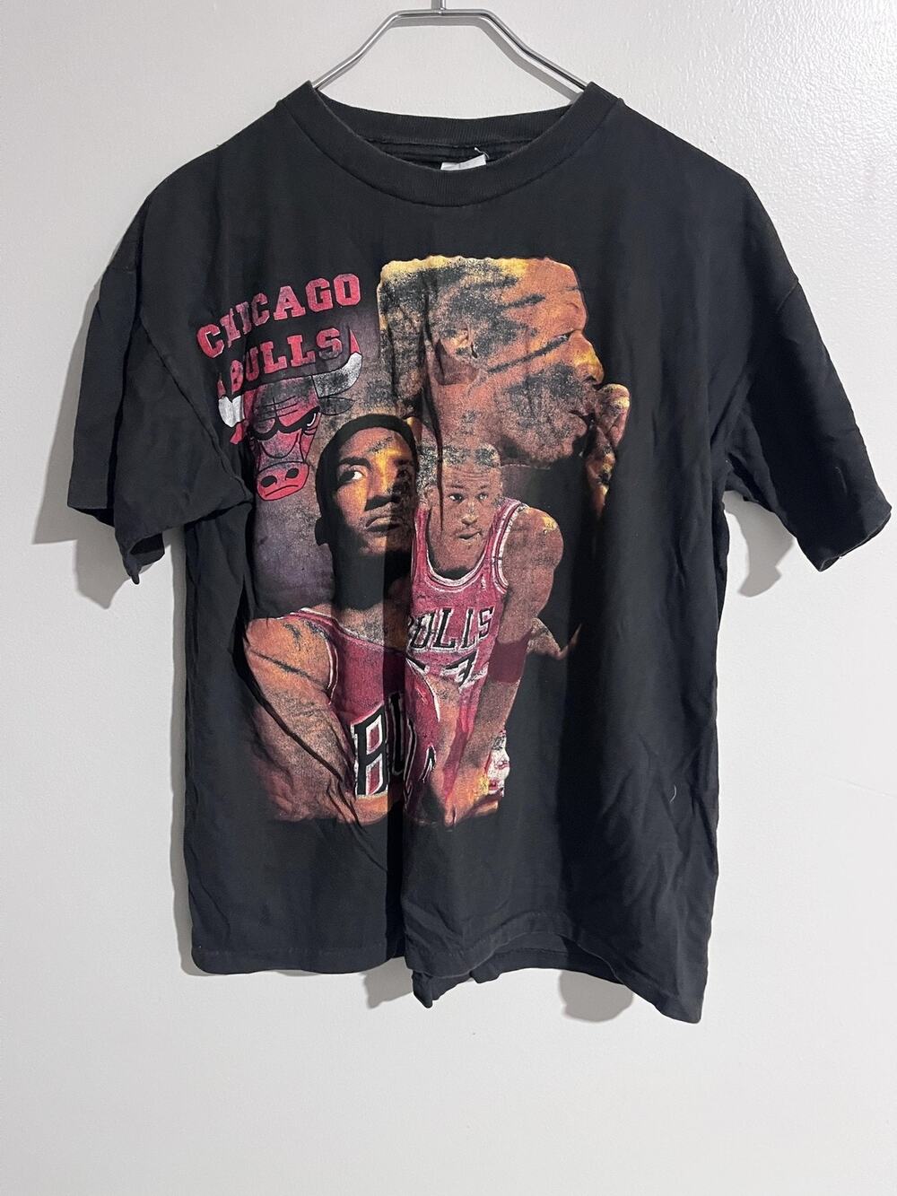 90's Vintage Chicago Bulls Mens XL NBA Basketball Michael Jordan Pippen Rodman